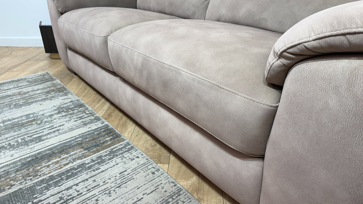 Sofology Santina Fabric 3 Seater in Lifestyle Mottled Latte