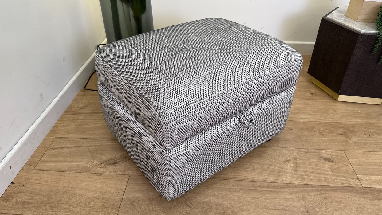 DFS Sophia Storage Footstool in Grey