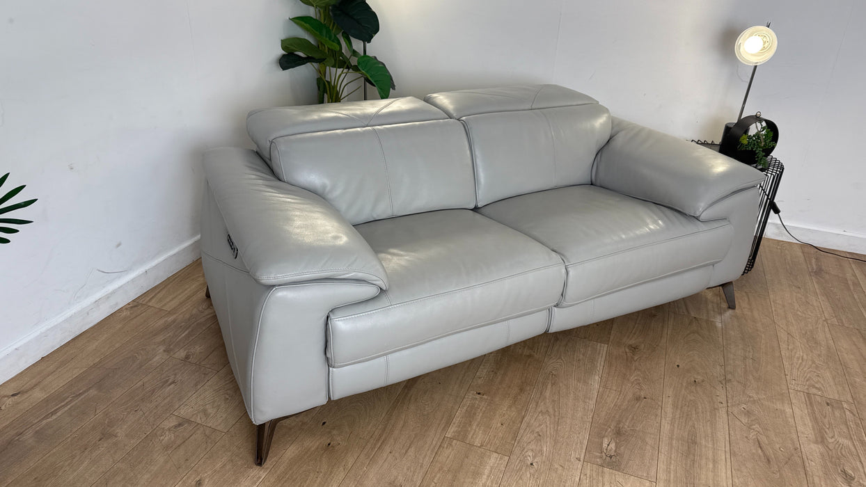 DFS Caldo 2 Seater Sofa Recliner In New Club Misty