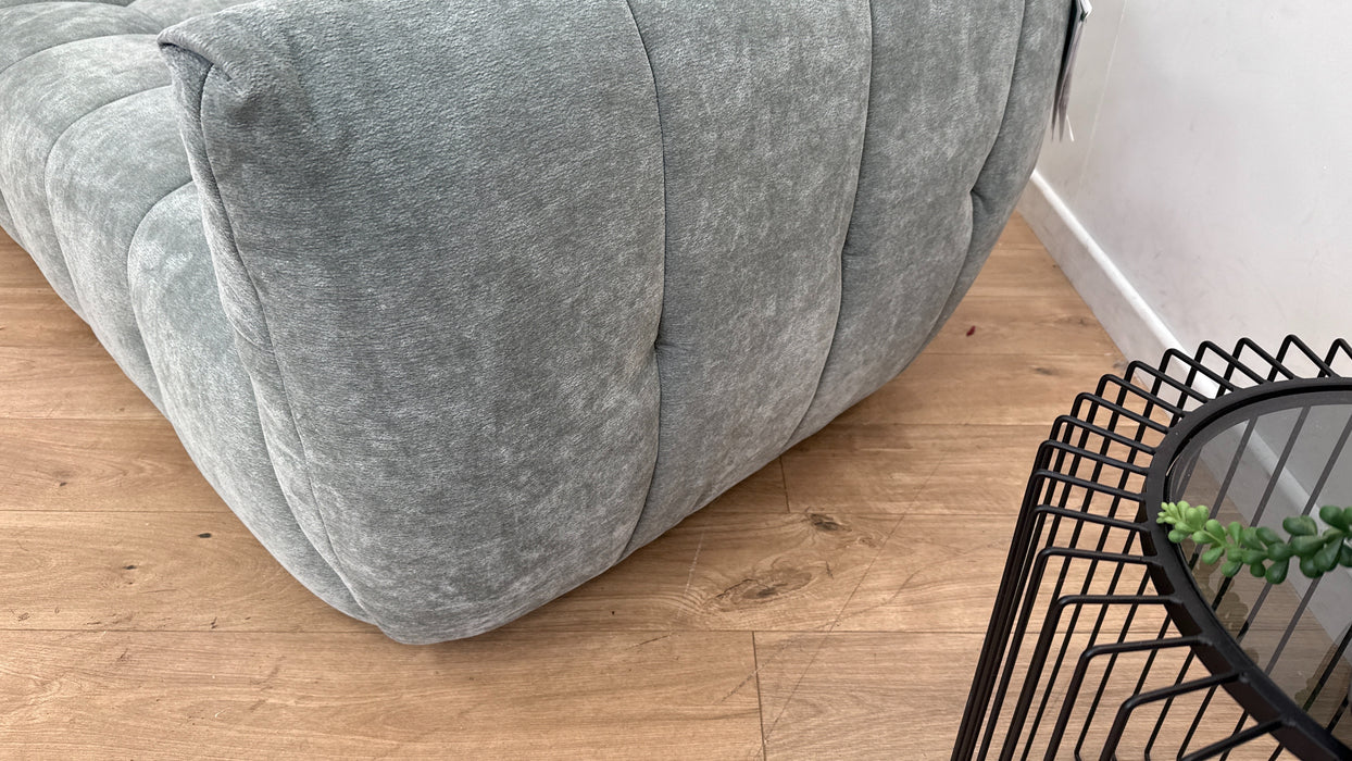 Lunar Fabric 3 Seater in Dali Seafoam