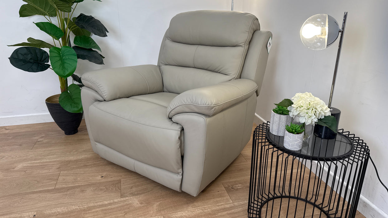 Unika  - Leather Power Recliner Chair