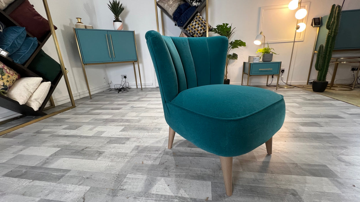 Finchley 1 Seater - Accent Chair - Nordic Teal All Over