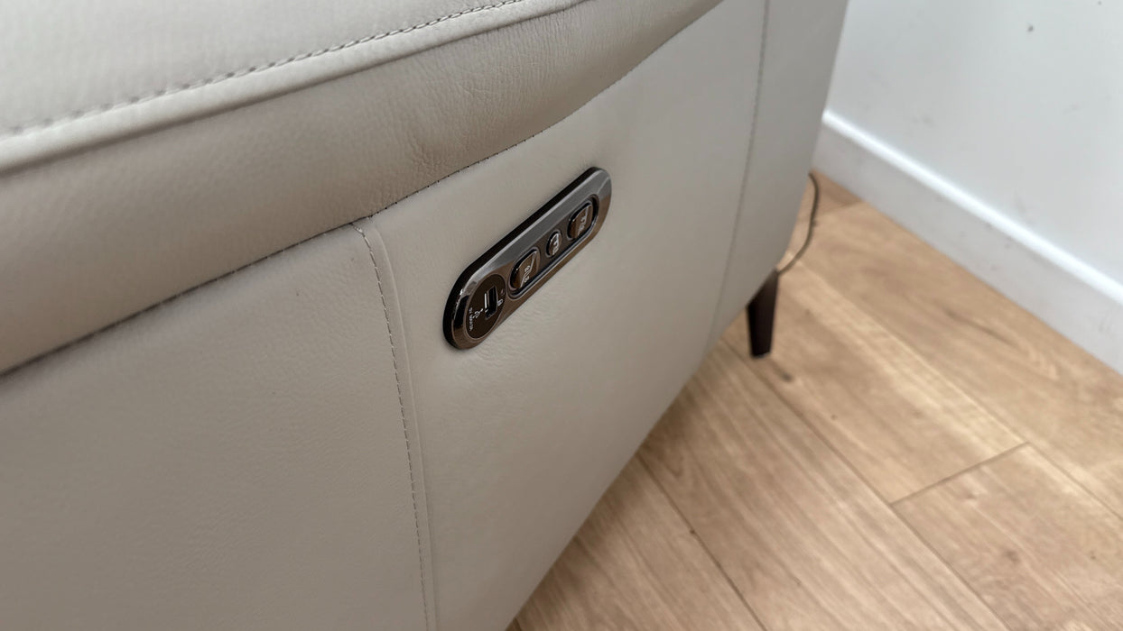 DFS Wren Recliner 2 Seater in Silver