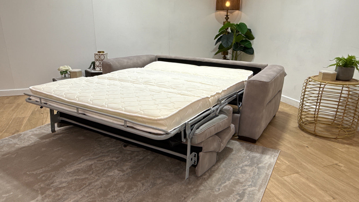 Sofology Metropolitan Fabric 3 Seater Sofa Bed in Lifestyle Mottled Marble