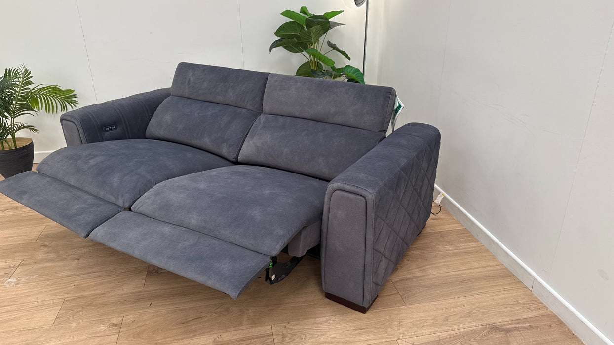 Mason 3 Seater Sofa in Relaxed Matt Charcoal