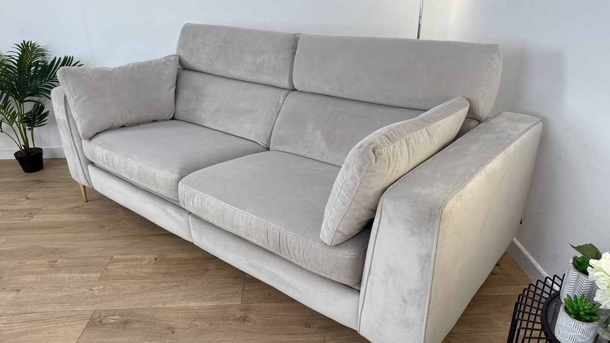 Loxley 3Seater Power Recliner - Fabric Sofa