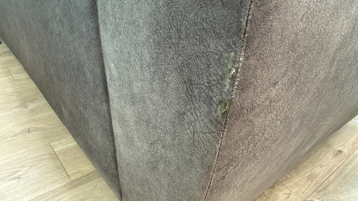Sofology Hackney Fabric 2 Corner 1 Terminal Sprung Seats in Lifestyle Dapple Olive Green Mix
