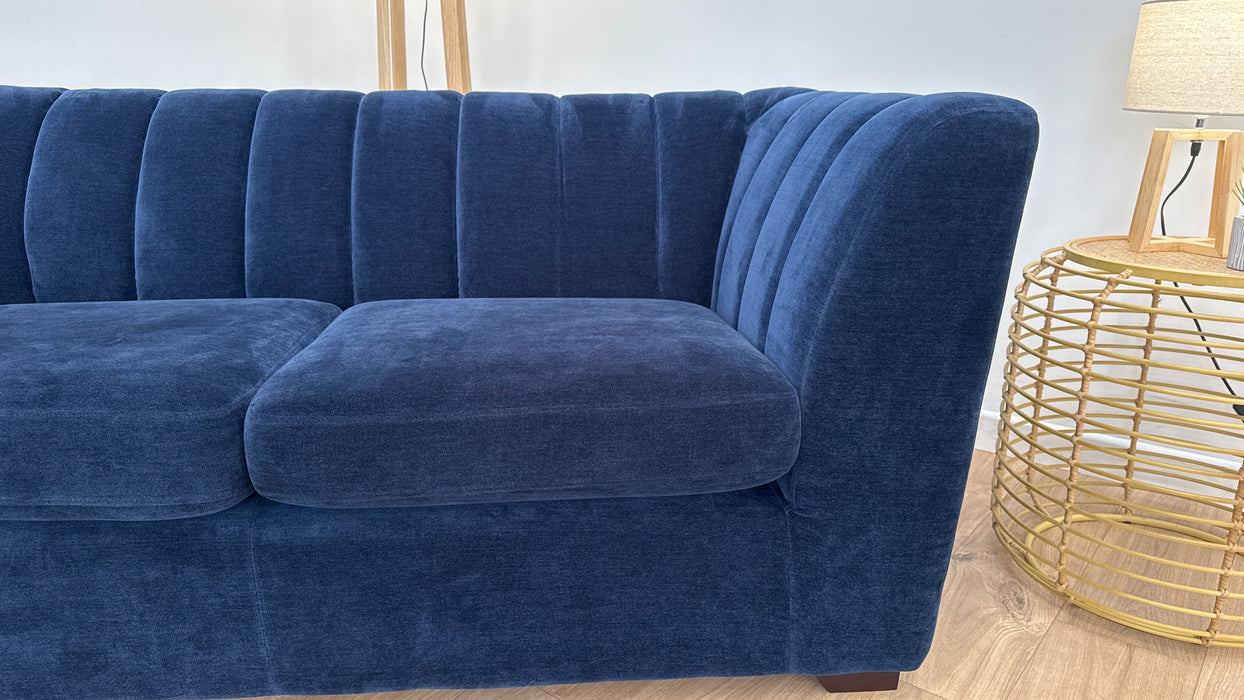 Downtown 2 Seater - Fabric Sofa - Aston Navy