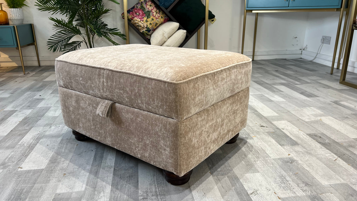 Notting Hill - Storage Footstool - Natural