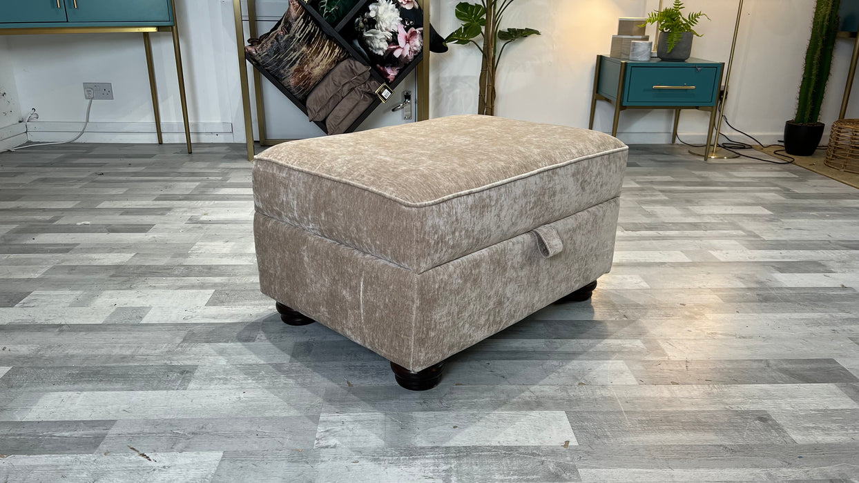 Notting Hill - Storage Footstool - Natural