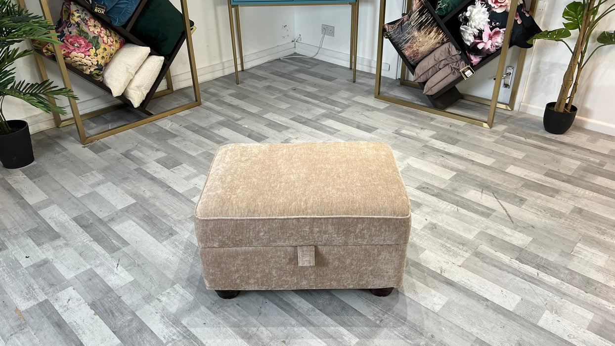 Notting Hill - Storage Footstool - Natural