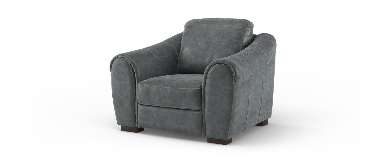 Sofology Galleria Chair in Utah Grey