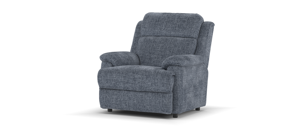 Sofology Gracie Fabric Chair in Hopsack Chenille Midnight