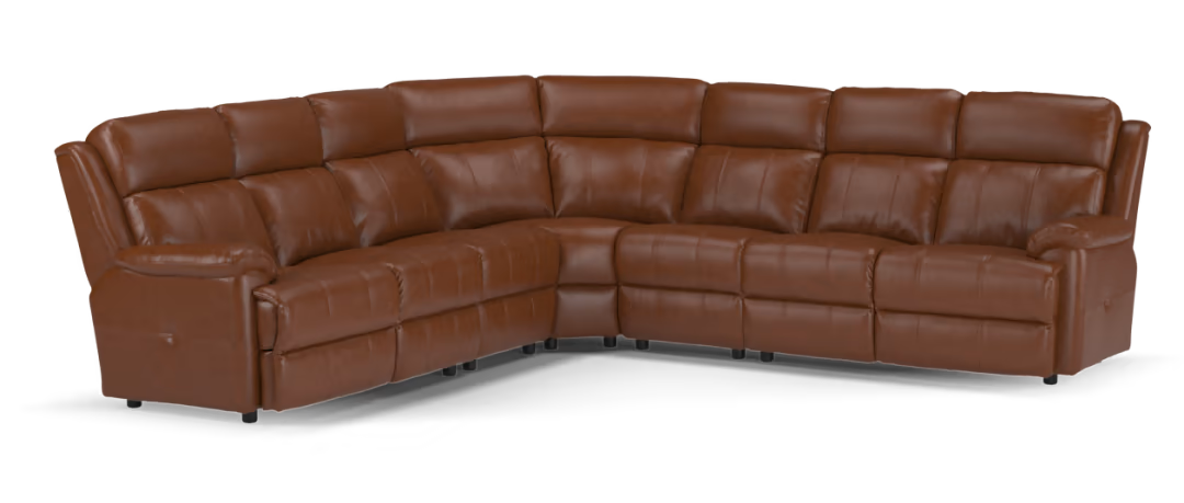 Sofology Gracie Leather 3 Corner 3 in Butterscotch