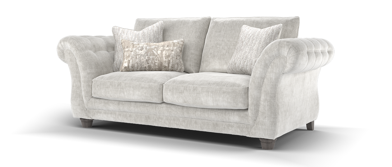 Sofology Highgrove Fabric 3  Seater in Grey Mix (Copy)