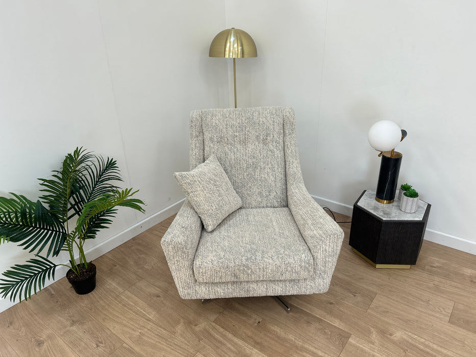 Strato Chair - Swivel Chair - Boucle Natural