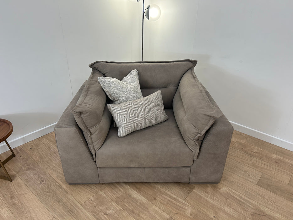 Strato 1.5 seater - Leather - Taupe