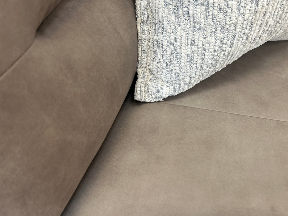 Strato 2 corner 2 - Leather -  Taupe