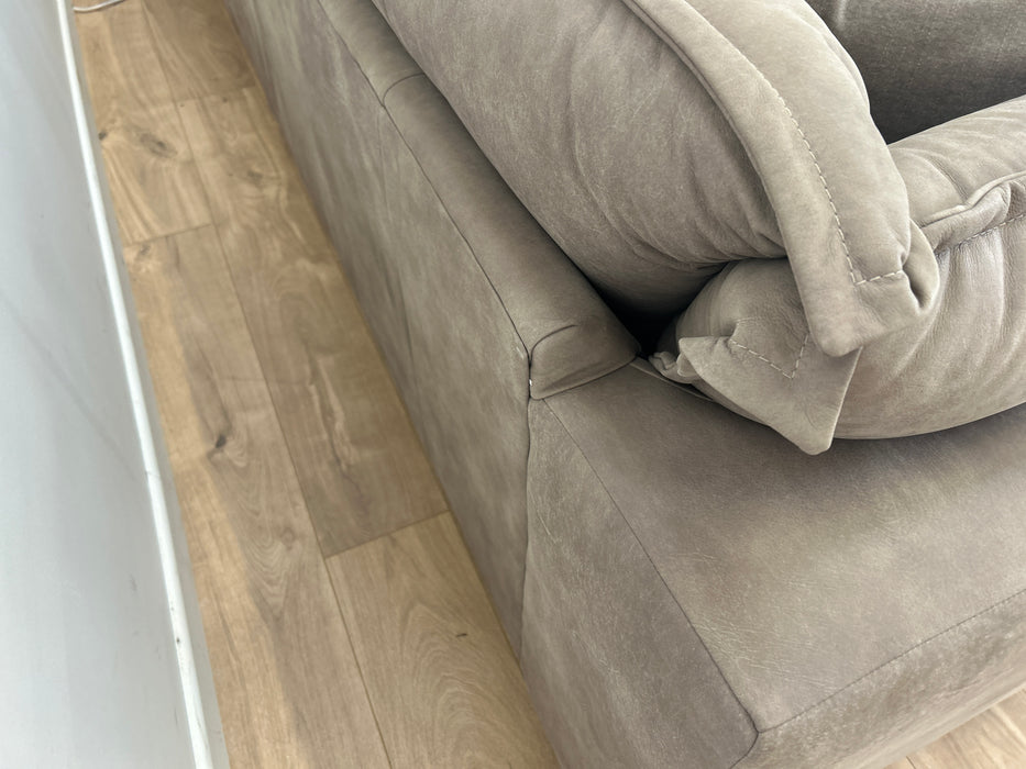 Strato 2 corner 2 - Leather -  Taupe