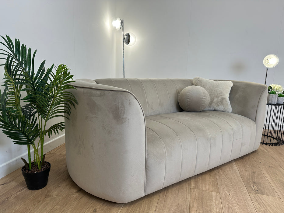 Fitzrovia 2 Seater - Velvet Stone