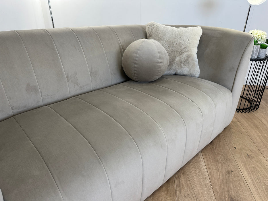 Fitzrovia 2 Seater - Velvet Stone