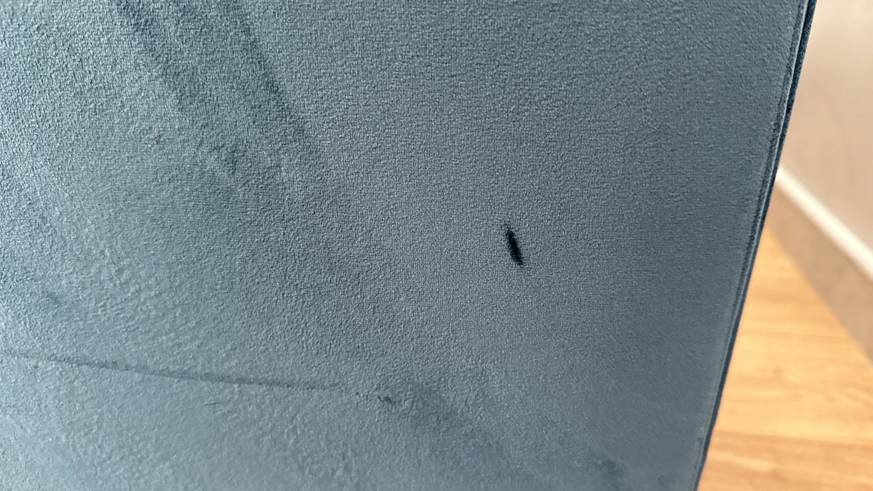 DFS Wander 3 Corner 2 Fabric Recliner Sofa Bed in Navy Blue