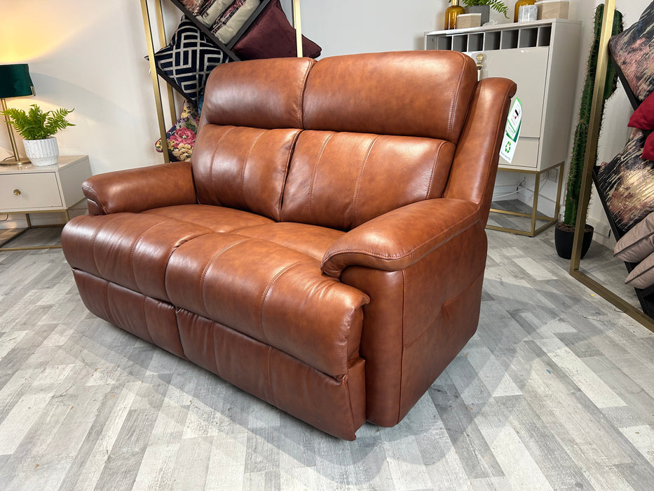 Gracie 2 Seat - Leather Sofa - Butterscotch