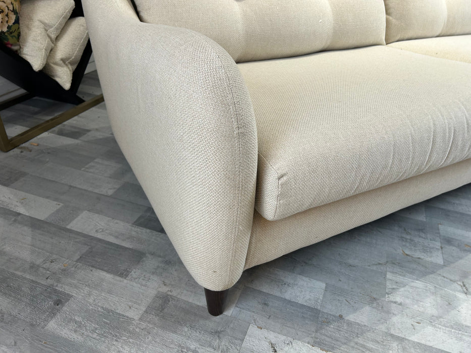 Ambleside 4 Seater - Fabric Sofa - Bentley Natural