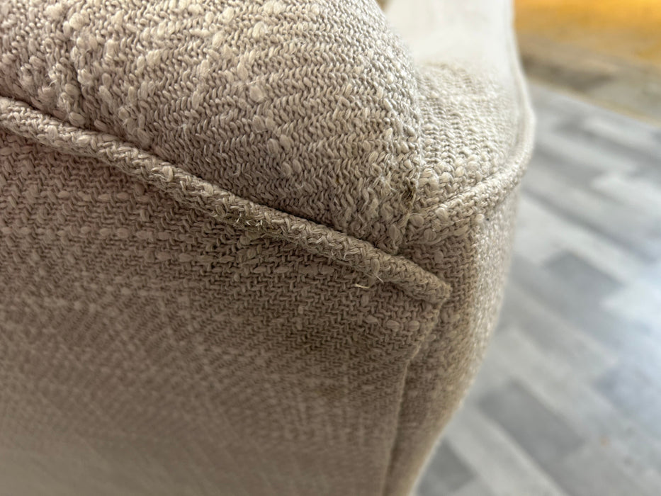 Bartelli 3 Seat - Fabric Sofa - Poly Cotton/Gold Mix