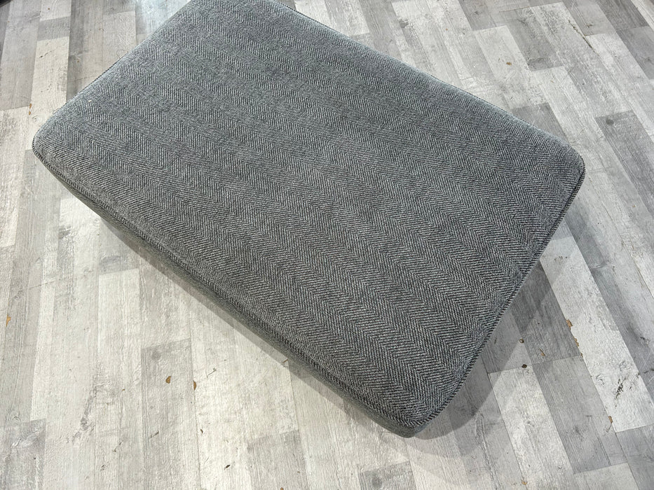 Chalfont Footstool - Fabric - Charcoal