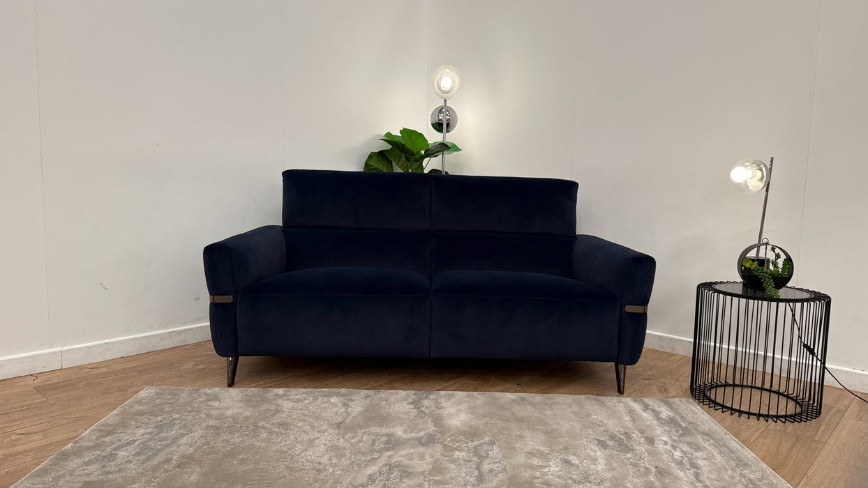 Sofology The Arlington 3 Seater Fabric Sofa in Lifestyle Mottled Navy Blue