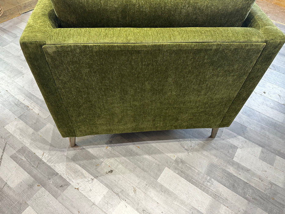 Essence Loveseat - Fabric - Moss Teal Mix