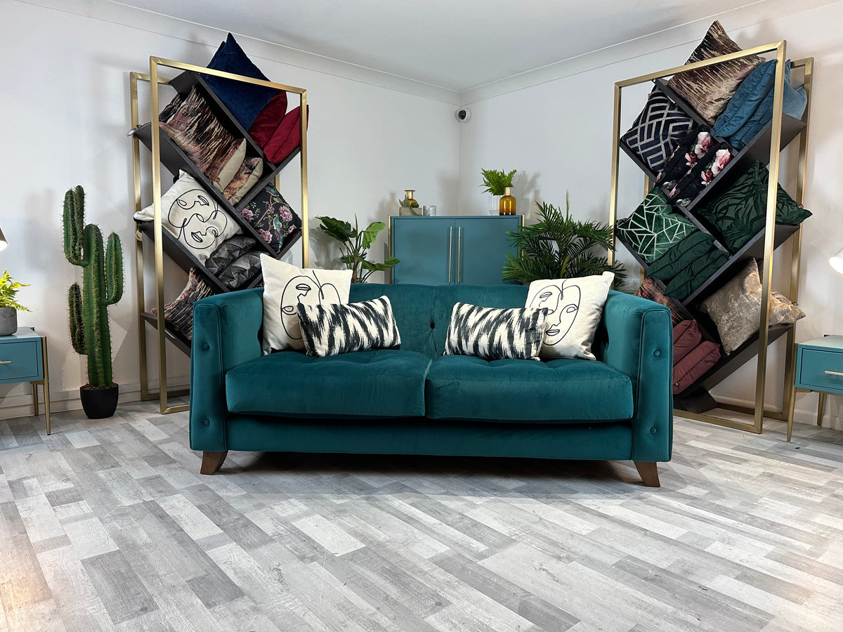 Somerford 3 seat Stella Teal Mix — The Sofa Clearance Outlet