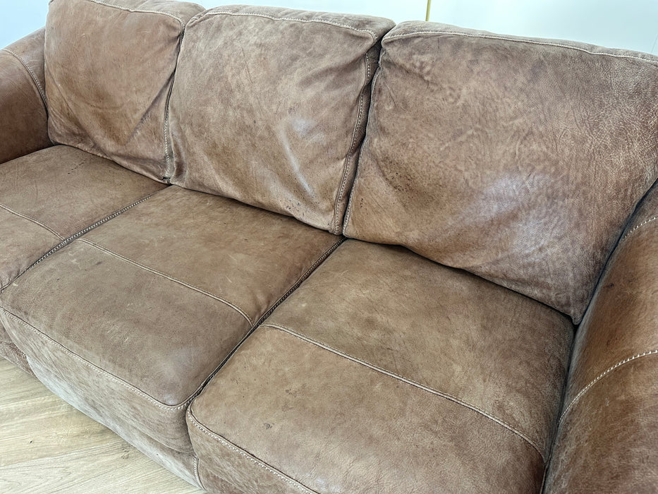 Galleria 3 Seater - Leather Sofa - Utah Tan