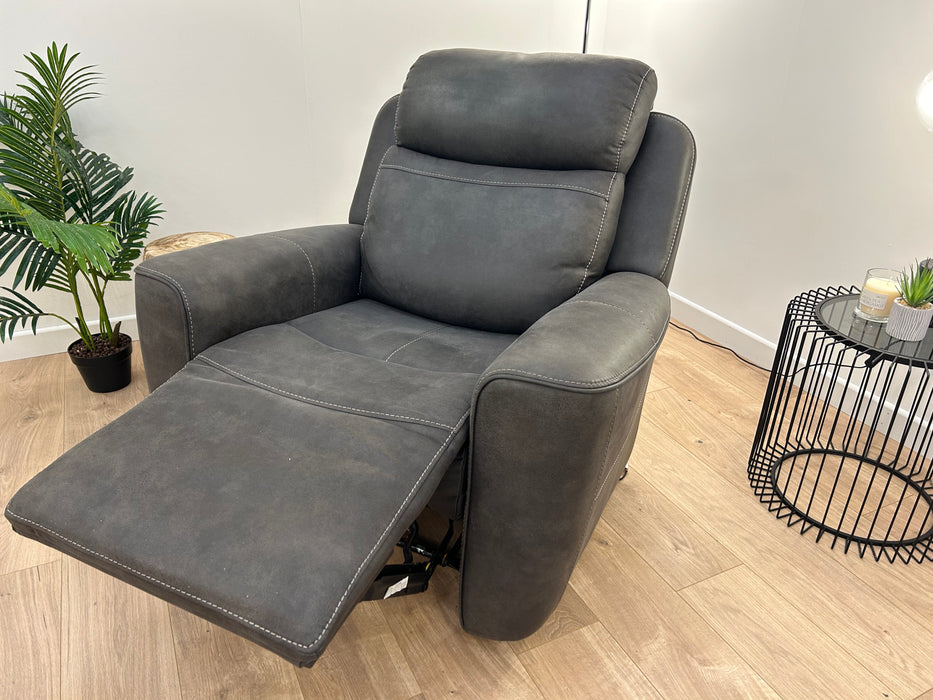 Vinson Chair - Power Recliner- Graphite