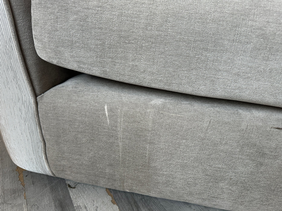 Como 3 Seater Split - Fabric - Villa Silver