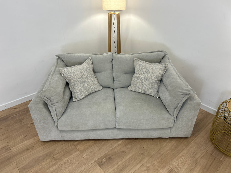 Strato 2 Seater - Soft Chenille Linen/Natural Mix