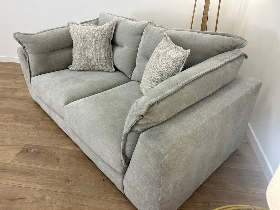 Strato 2 Seater - Soft Chenille Linen/Natural Mix