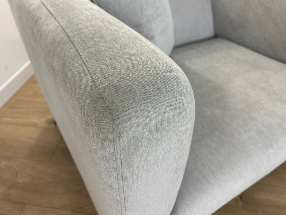 Pimlico 1 Seater - Fabric Sofa -  Artic Smoke