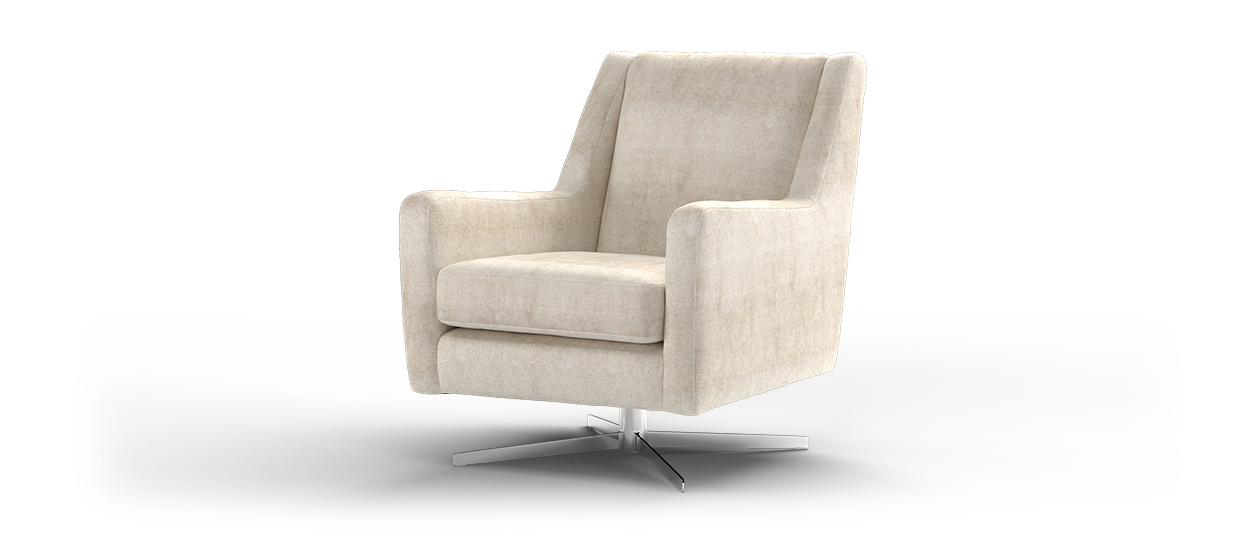 Sofology The Majestic Accent Chair in Plain Oyster All Over