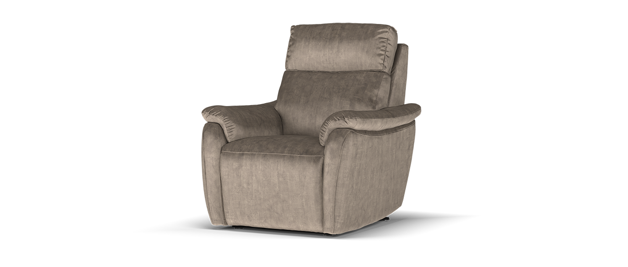 Sofology Parker Fabric Recliner in Heritage Cedar
