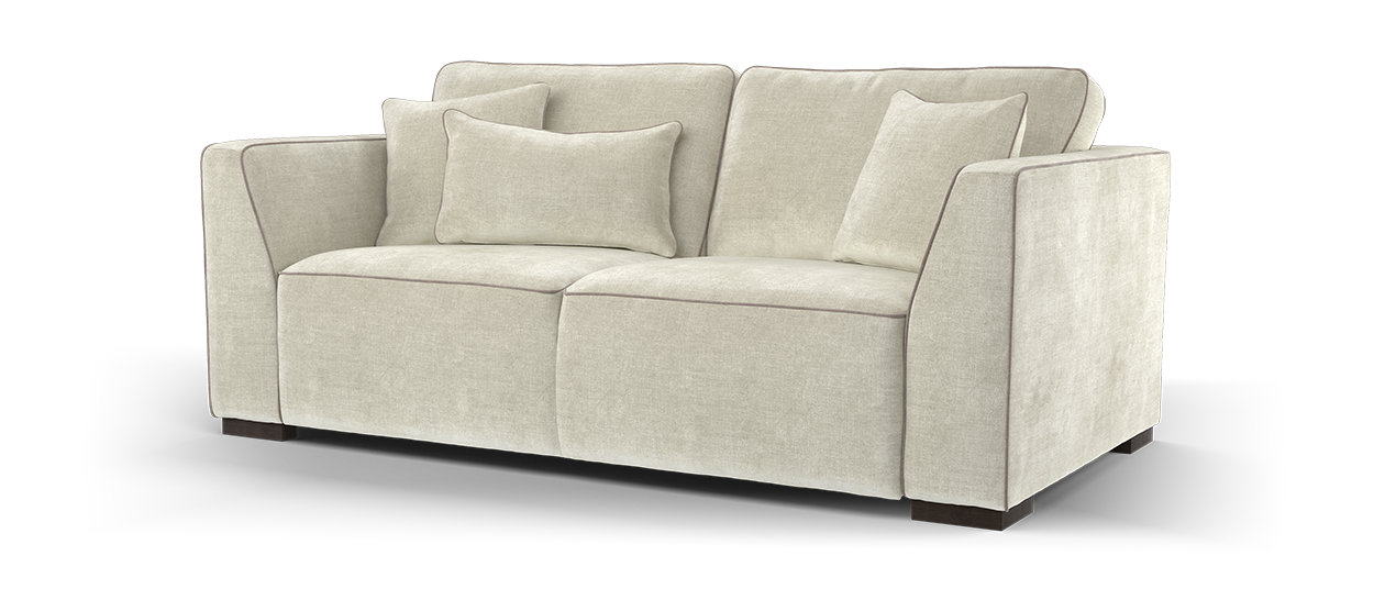 Sofology Russo Fabric 3 Seater in Linen Mix