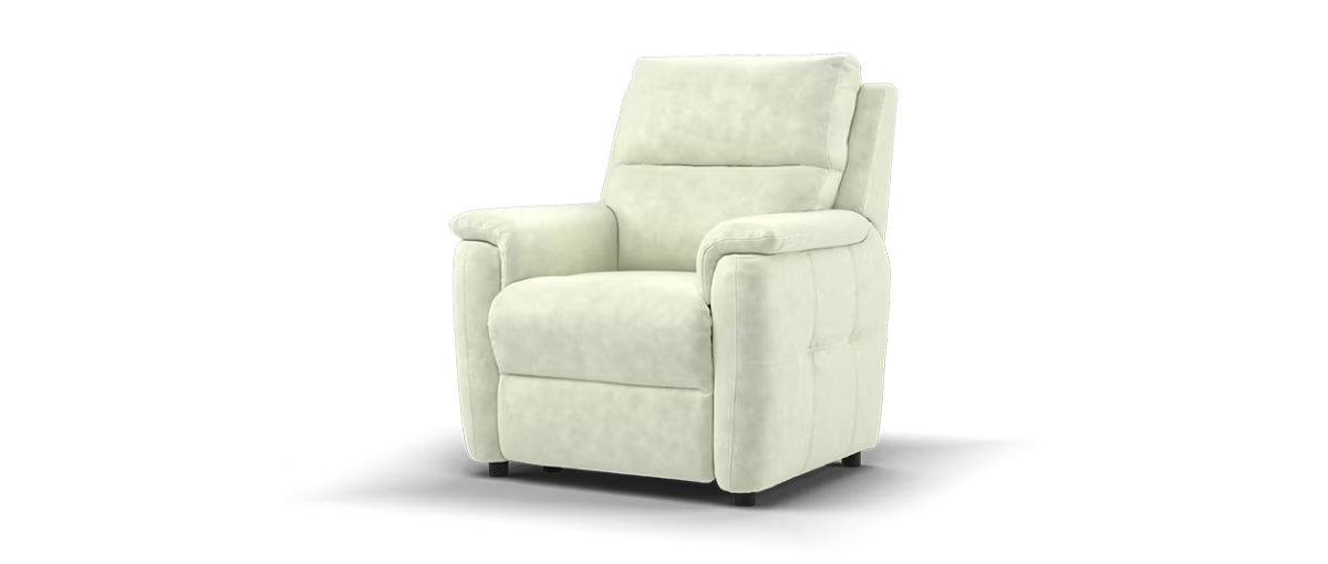 Sofology Ripley Fabric Chair Rise & Recline Heated Seat in Lifestyle Flecked Ivory