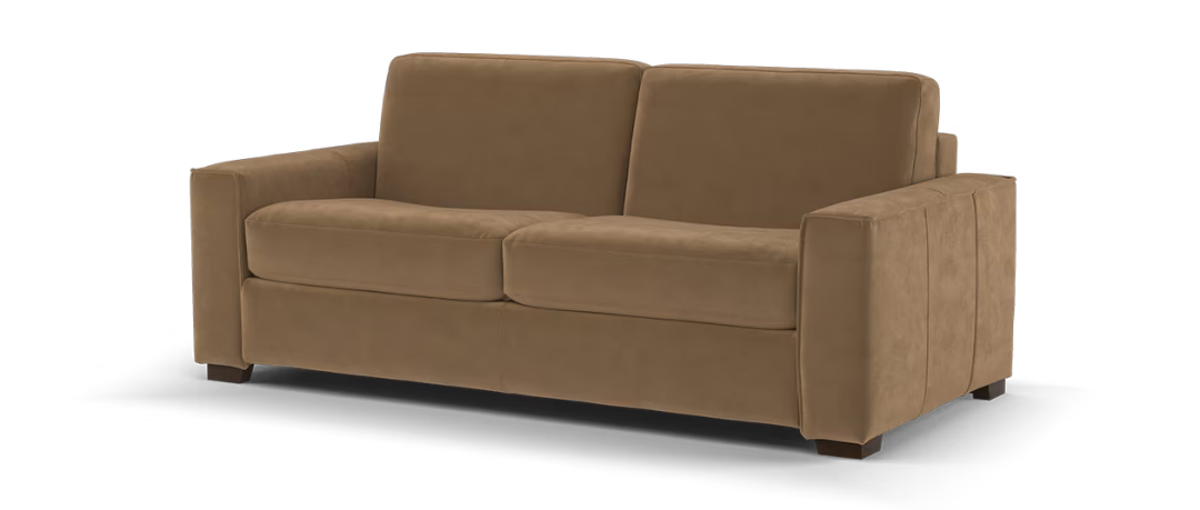Sofology Sonno Fabric 3 Seater in Pecan