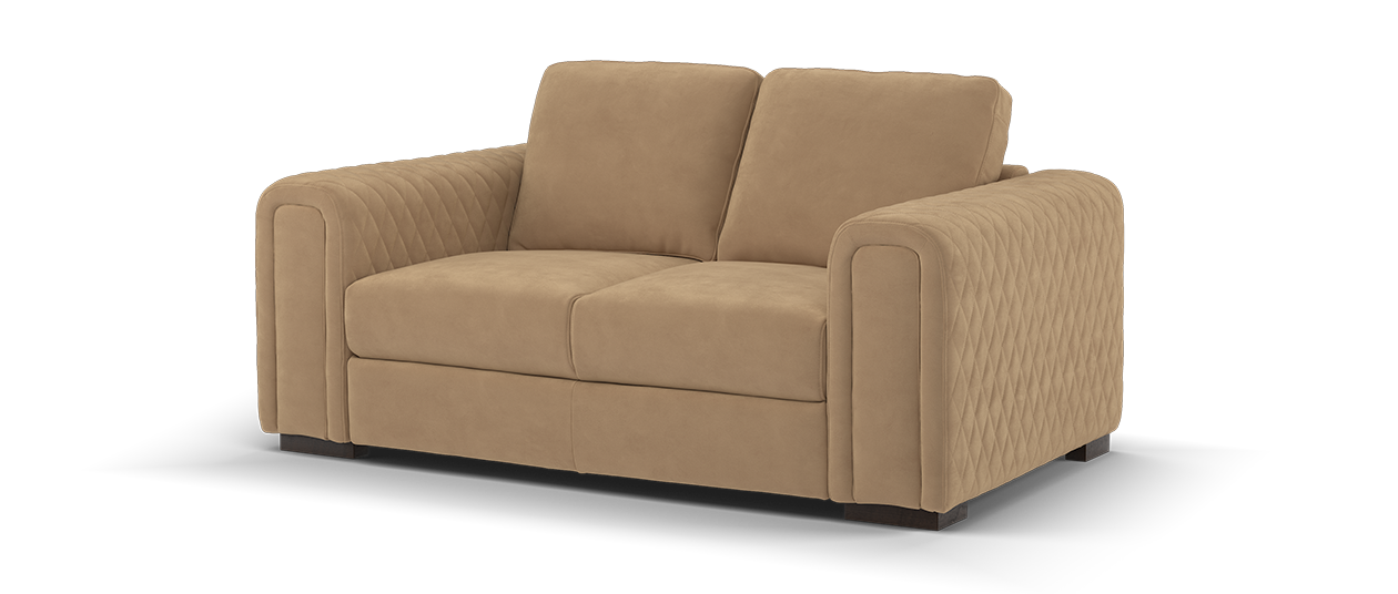 Sofology The Firenze Fabric 2 Seater in Camel
