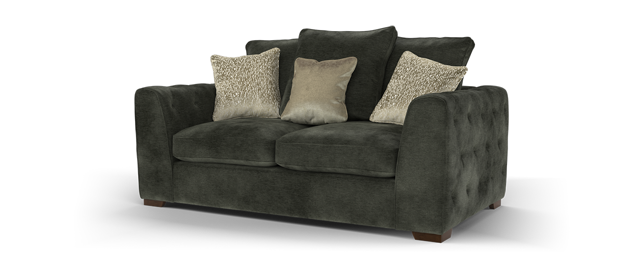 Sofology The Valentina Fabric 2 Seater in Slate Mix