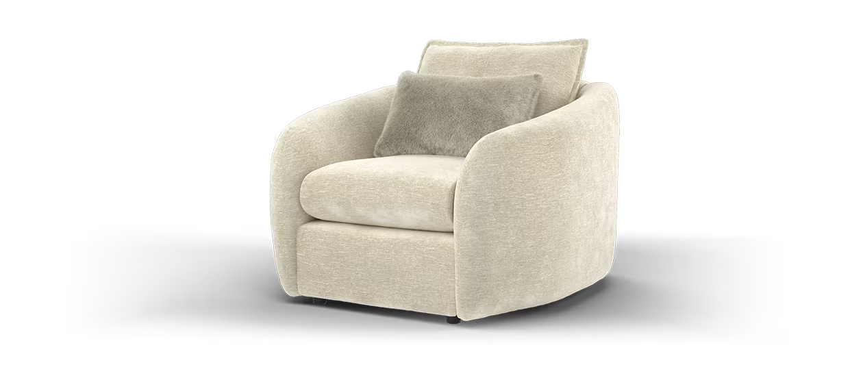 Sofology The Portobello Fabric Chair in Natural Mix