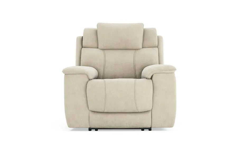 DFS Aventra Power Recline Chair In Silver