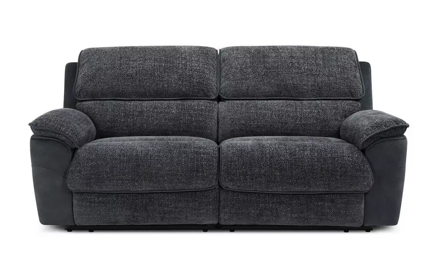Fontaine 2 Seater Power Recliner In Navy Combination