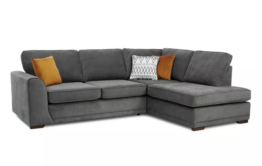 DFS Orka Fabric 2 Corner 1 in Graphite